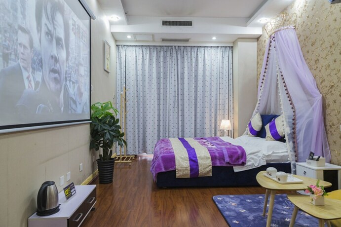 Imagen de la habitación del Hotel Chengdu Azure Apartment. Foto 17
