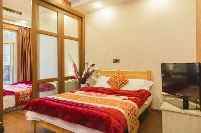 Imagen de la habitación del Hotel Chengdu Azure Apartment. Foto 25