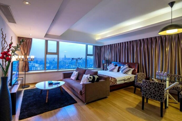 Imagen de la habitación del Hotel Chengdu Ruixi Coast Apartment. Foto 31