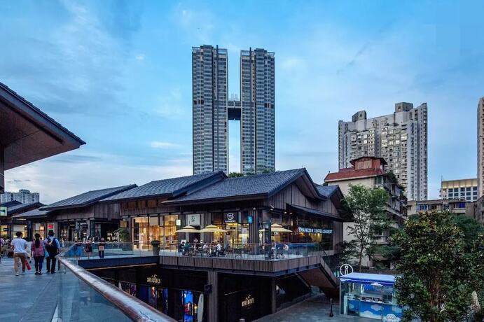 Imagen general del Hotel Chengdu Skyline International Apartment. Foto 4