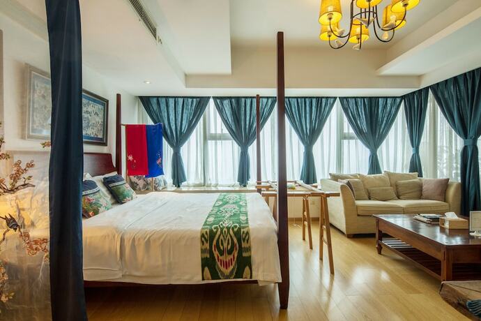 Imagen de la habitación del Hotel Chengdu Skyline International Apartment. Foto 19