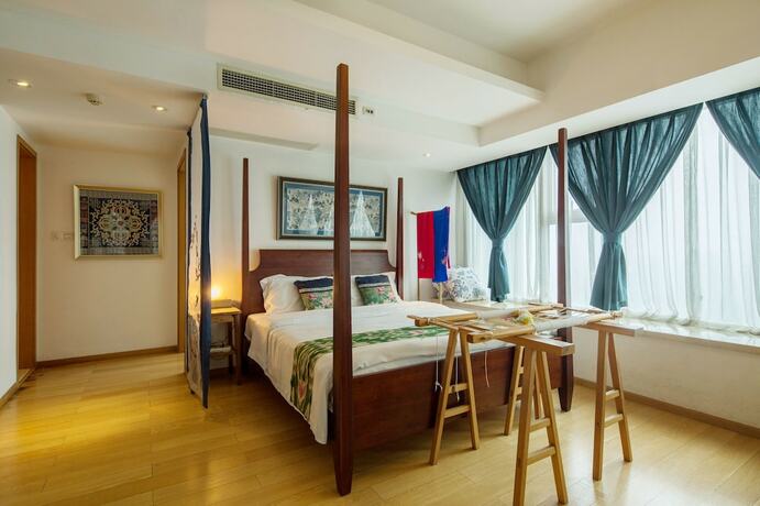 Imagen de la habitación del Hotel Chengdu Skyline International Apartment. Foto 24