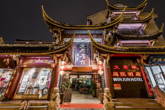 Imagen general del Hotel Chengdu Wenjun Courtyard. Foto 9