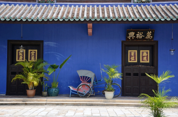 Imagen de los exteriores del Hotel Cheong Fatt Tze - The Blue Mansion. Foto 8