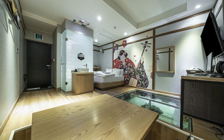 Imagen de la habitación del Hotel Cheonho La View Luxury. Foto 18