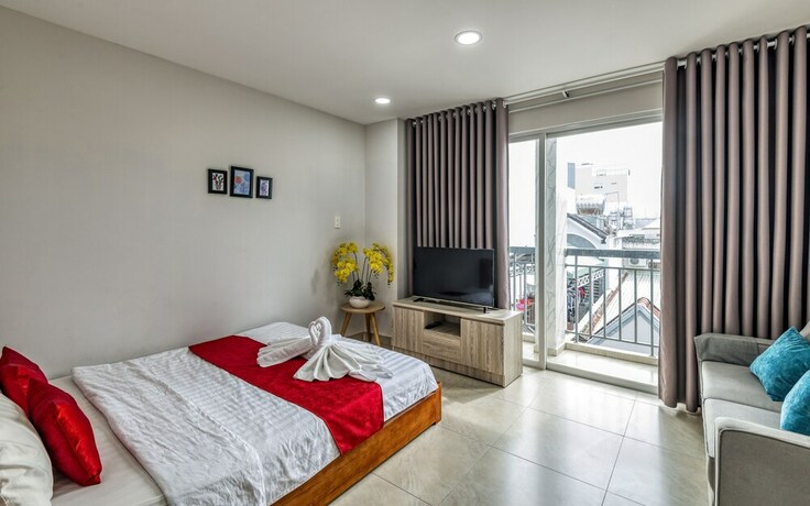 Imagen de la habitación del Hotel Cherry and Apartment. Foto 22