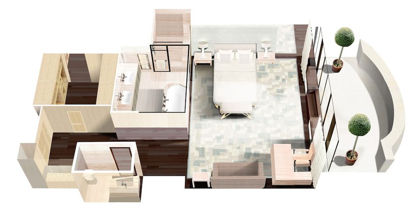 Imagen de la habitación del Hotel Cheval Blanc Paris. Foto 6