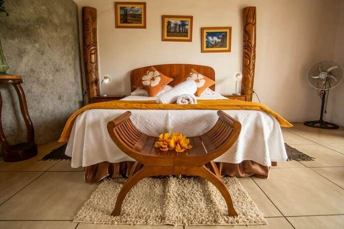 Imagen de la habitación del Hotel Chez Maria Goretti. Foto 17