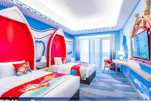 Imagen de la habitación del Hotel Chimelong Spaceship. Foto 2