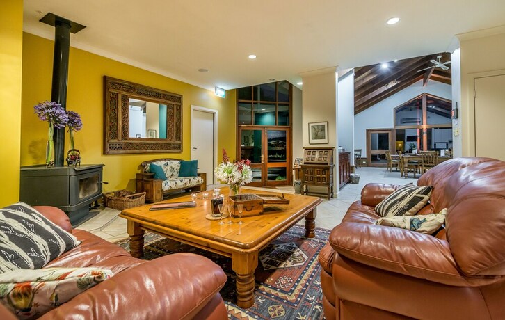 Imagen del bar/restaurante del Hotel Chimes Spa Retreat. Foto 12