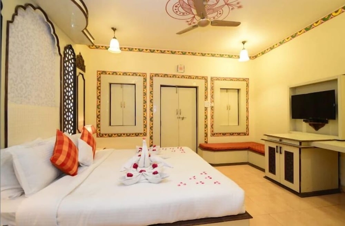 Imagen de la habitación del Hotel Chokhi Dhani Indore, Indore. Foto 9