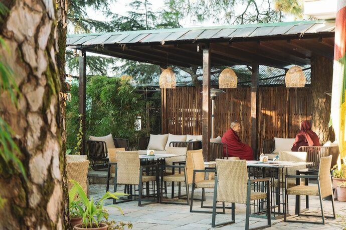 Imagen del bar/restaurante del Hotel Chonor House. Foto 14