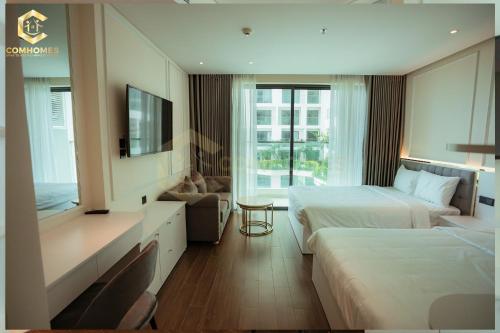 Imagen de la habitación del Hotel Chuỗi Căn Hộ Kh&aacute;ch Sạn Apec Ph&uacute; Y&ecirc;n. Foto 15