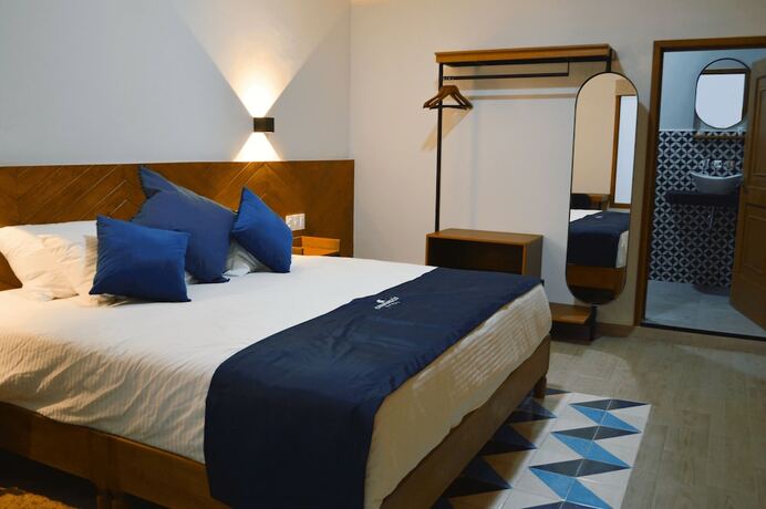 Imagen de la habitación del Hotel Churumuco. Foto 19