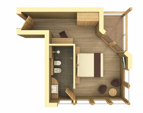 Imagen de la habitación del Hotel Ciasa Soleil. Foto 16