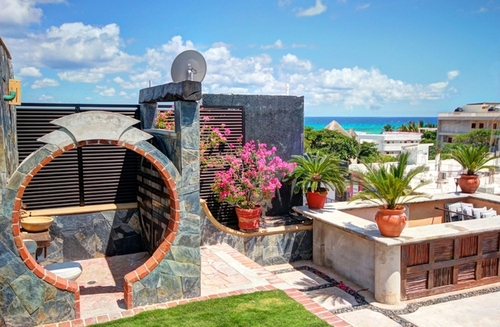 Imagen de los exteriores del Hotel Cielo, Playa del Carmen. Foto 11