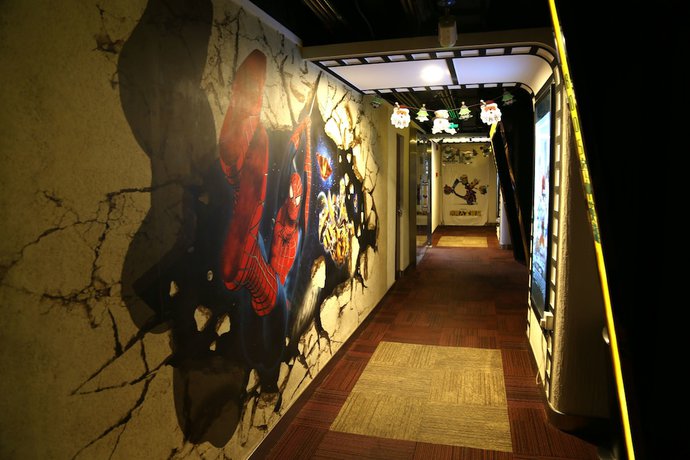 Imagen de los interiores del Hotel Cinema UIBE. Foto 17