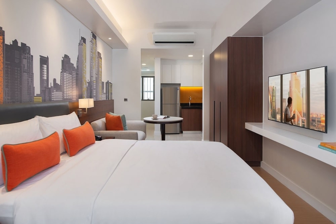 Imagen de la habitación del Hotel Citadines Benavidez Makati. Foto 10