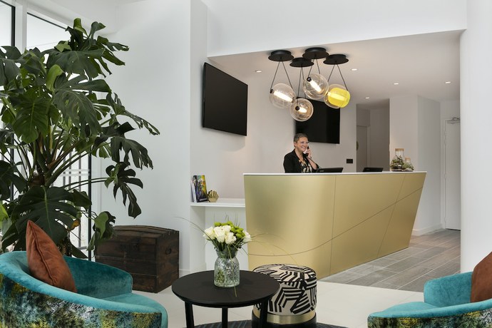 Imagen de los interiores del Hotel Citadines Confluent Nantes. Foto 18