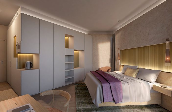 Imagen de la habitación del Hotel Citadines Culture Village Dubai, Waterfront Jadaf. Foto 13