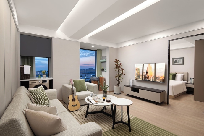 Imagen de la habitación del Hotel Citadines Dongyan Road Suzhou. Foto 8