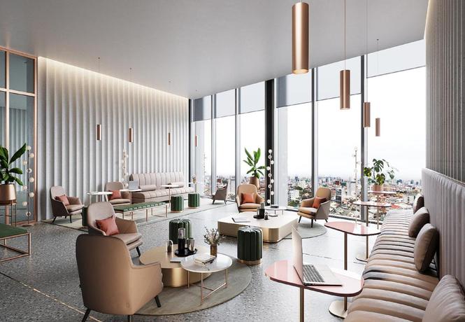 Imagen de los interiores del Hotel Citadines Flatiron Phnom Penh. Foto 9