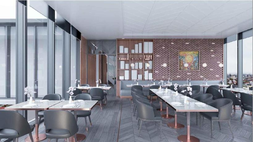 Imagen del bar/restaurante del Hotel Citadines Flatiron Phnom Penh. Foto 2