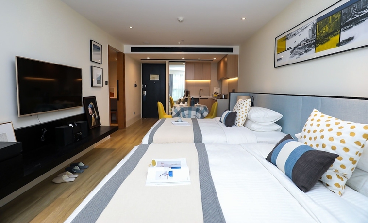Imagen de la habitación del Hotel Citadines Gaoke Liangjiang Chongqing. Foto 9