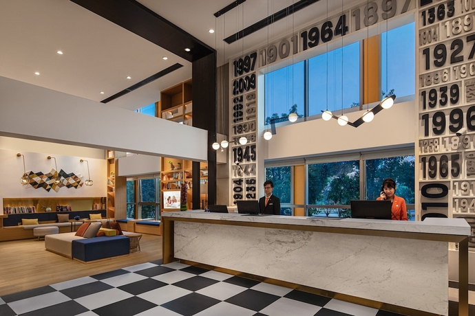 Imagen de los interiores del Hotel Citadines Gaoke Liangjiang Chongqing. Foto 19