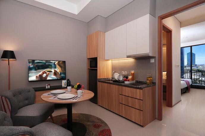 Imagen de la habitación del Hotel Citadines Gatot Subroto Jakarta. Foto 20