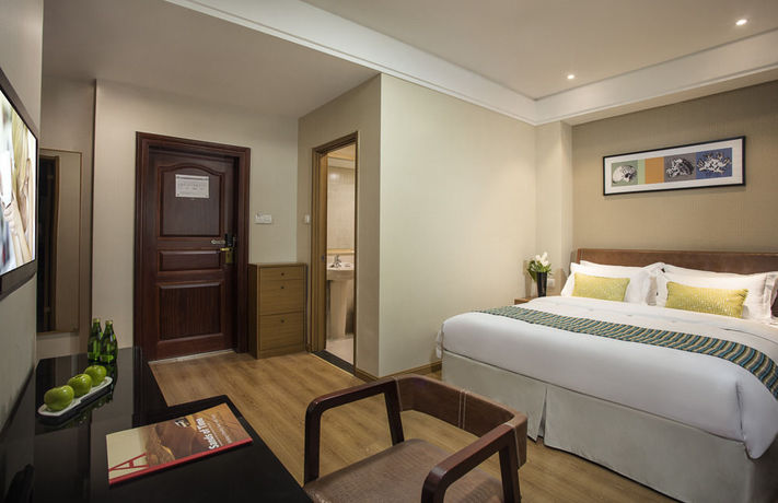 Imagen de la habitación del Hotel Citadines Gugeng Dalian. Foto 8