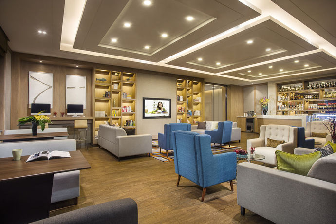 Imagen del bar/restaurante del Hotel Citadines Gugeng Dalian. Foto 4