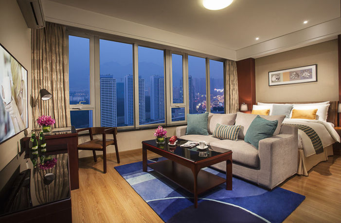Imagen de la habitación del Hotel Citadines Gugeng Dalian. Foto 10