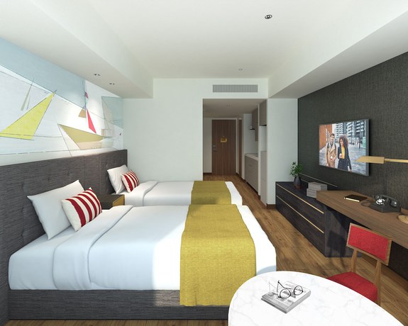 Imagen de la habitación del Hotel Citadines Harbour Front Yokohama. Foto 7