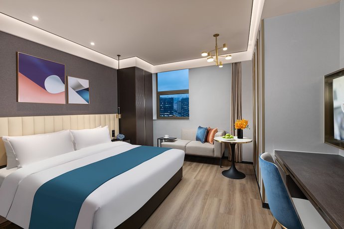 Imagen de la habitación del Hotel Citadines Lujiazui Shanghai. Foto 6