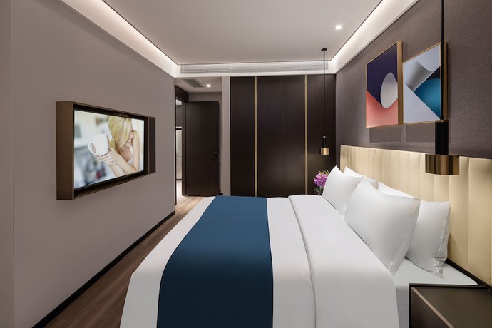 Imagen de la habitación del Hotel Citadines Lujiazui Shanghai. Foto 7
