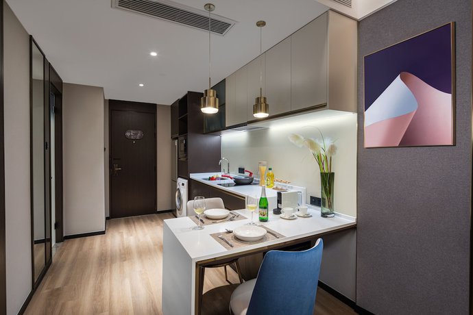 Imagen de la habitación del Hotel Citadines Lujiazui Shanghai. Foto 15