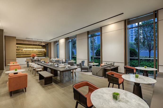 Imagen del bar/restaurante del Hotel Citadines Qingshanhu Hangzhou. Foto 10