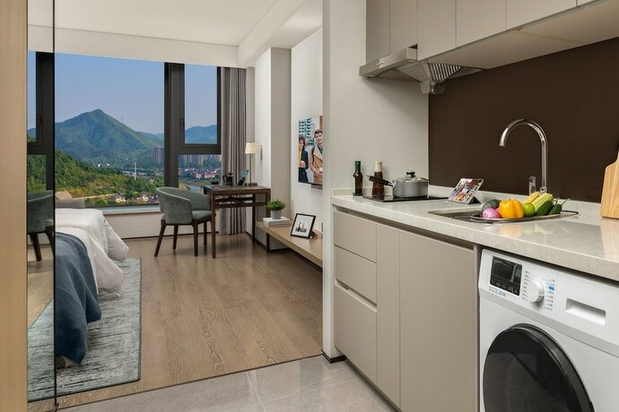 Imagen general del Hotel Citadines Qingshanhu Hangzhou. Foto 7