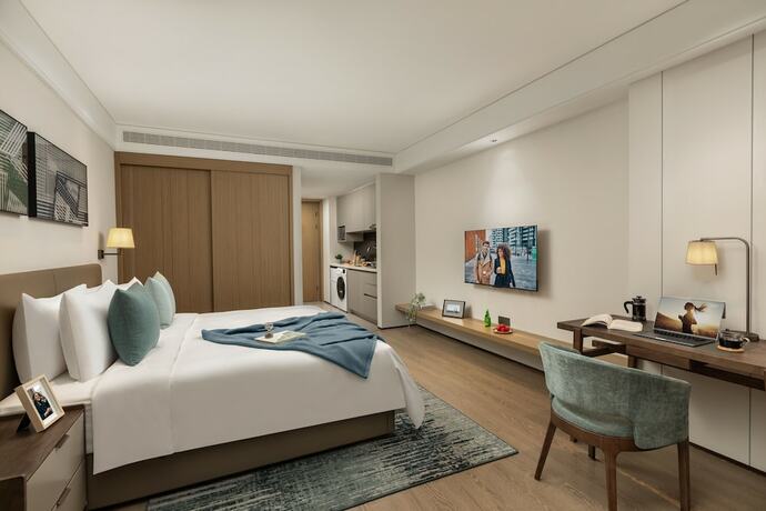 Imagen de la habitación del Hotel Citadines Qingshanhu Hangzhou. Foto 13