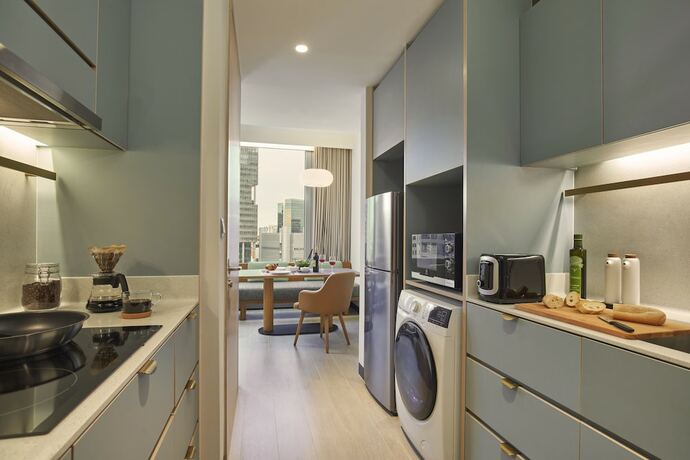 Imagen general del Hotel Citadines Raffles Place Singapore. Foto 10