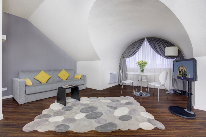 Imagen de los interiores del Hotel Citadines Sainte-catherine Brussels. Foto 14