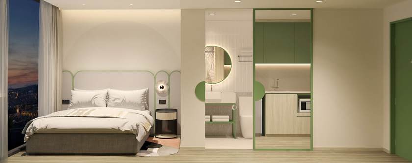 Imagen de la habitación del Hotel Citadines Science Park Singapore. Foto 2