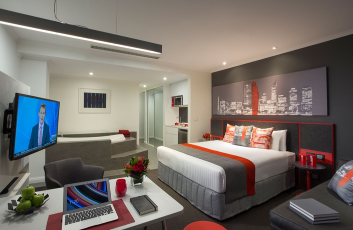 Imagen de la habitación del Hotel Citadines St Georges Terrace Perth. Foto 11