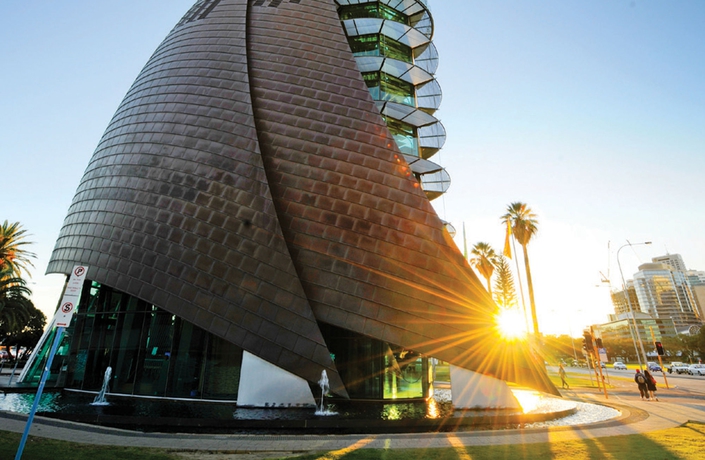 Imagen de los exteriores del Hotel Citadines St Georges Terrace Perth. Foto 14