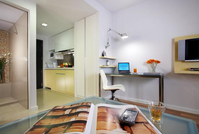 Imagen de la habitación del Hotel Citadines Sukhumvit 16 Bangkok. Foto 7