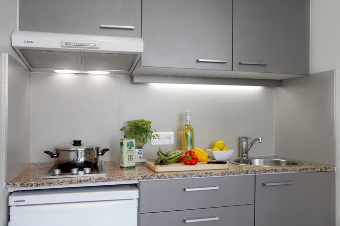 Imagen de la habitación del Hotel Citadines Toison D'or Brussels. Foto 8