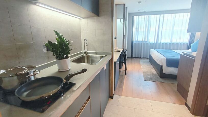 Imagen general del Hotel Citadines Yunlong Lake Xuzhou. Foto 14