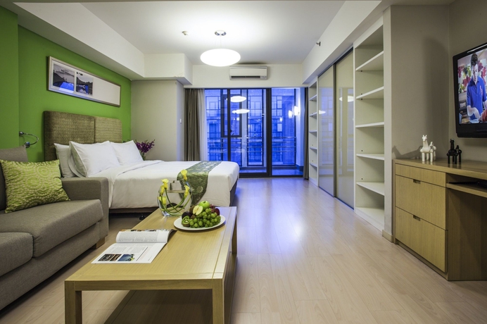 Imagen de la habitación del Hotel Citadines Zhuankou Wuhan. Foto 5