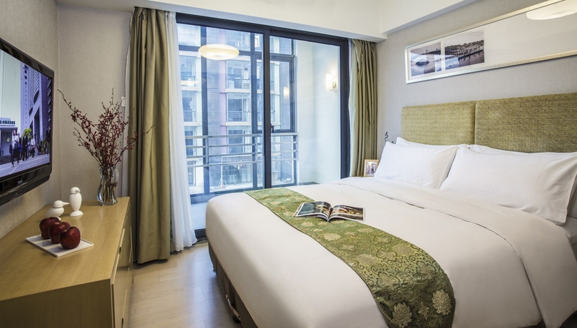 Imagen de la habitación del Hotel Citadines Zhuankou Wuhan. Foto 6